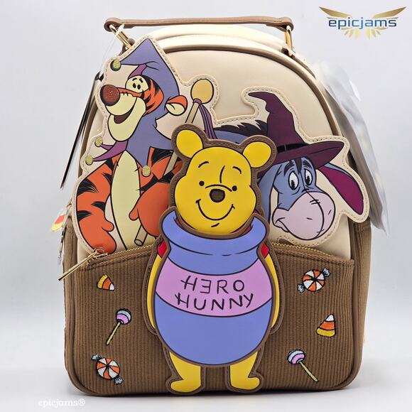 Disney Winnie the Pooh Halloween Costumes Mini Backpack - Picture 1 of 7